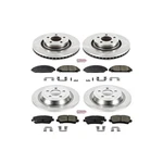 Powerstop Oe Stock Replacement Low-dust Ceramic Brake Pad And Rotor Kit New. Price: $345.95.