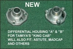 Tamiya Rc King Cab Differential Housing SA5 And SA6 New Last One. Price: $52.50.