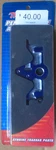 Traxxas #6860R Motor Mount 6861-T6 Aluminum Blue Anodized New Package. Price: $29.99.