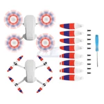 8X Low Noise Propellers Blades Props Set White Red Blue For Dji Mini 4K Drone New. Price: $11.59.