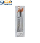 Atlas Brush Taklon 5PC Round Set ABS800R New. Price: $21.53.