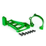 Traxxas 10261-GRN Front & Rear Aluminum Motor Mounts Green For Maxx New. Price: $39.95.