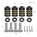 Powerhobby Brass 12MM Hex Hub Extenders +15MM Nuts For Traxxas TRX-4 New. Price: $19.74.