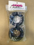 Vintage Rc Jammin Cross Hatch Rear Buggy Tires Rubber Black Model J-705 New. Price: $40.00.