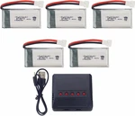 5PCS 3.7V 380MAH Lithium Battery With In Charger For Hubsan X4 H107C New. Price: $25.93.