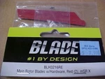 BLH3216RE = Red Main Rotor Blades W/hardware: Msr X New. Price: $10.00.
