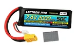 2S2000-50X Lectron Pro 7.4V 2000MAH 50C XT60 New. Price: $29.99.