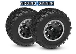 Traxxas 10771-STBLK Tires & Wheels Sledgehammer Maxx TRA1 New. Price: $29.95.
