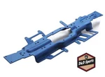 Traxxas 5322X - Aluminum Extended Chassis 30MM, Revo 3.3, Blue New. Price: $49.95.
