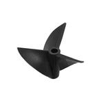 Uxcell Rc Boat Propeller 3MM Shaft Vanes 1.4 P/d Cw 32MM-1PC, Black New. Price: $11.41.
