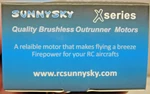 Sunnysky X-series X2820 KV920 Motor For Rc Fpv / Plane Helicopter New In Box. Price: $24.99.