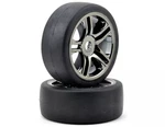 Traxxas 6479 Tires & Wheels, Assembled, Glued (split-spoke, Black Chrome New. Price: $33.79.