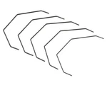 Team Associated RC10B7 Rear Anti-roll Sway Bars (5) ASC92458 New. Price: $13.59.