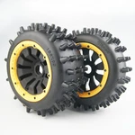 Metal Hex Knobby Wheel Tires For Rovan Hpi Baja 5B Dbxl Losi 5IVE New. Price: $49.90.