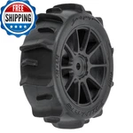 Pro-line Racing Dumont F/r Tires Mounted 12MM Hex Black Mach 10 4 For Arrma New. Price: $54.85.