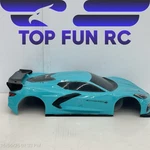 Protoform 1577-13 1/7 Chevrolet Corvette C8 Painted Body (teal Blue): Felony Used. Price: $93.32.