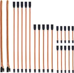 Aediko 22PCS 3PIN Servo Extension Cable Cord Female Wire Connectors 5 Ty New. Price: $14.35.