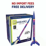 Estes 1754 Wizard Model Rocket Bulk Pack Of 12 Intermediate Stem Kit 1600' New. Price: $75.00.