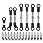 Injora Adjustable Stainless Steel Links Set For Losi Micro-b/micro-t Black New. Price: $19.91.