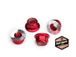 Traxxas 8447R 5MM Aluminum Flanged Nylon Locking Nuts (serrated) (4) Red New. Price: $10.00.