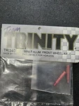 Trinity Team Losi Mini Front Axles Red Anodized Aluminum TRI34050 New. Price: $7.00.