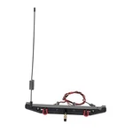 Car Metal Rear Bumper With 2 Led Light Antenna Tail Hook For TRX-4 RC4WD New. Price: $41.27.