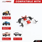 Rcawd Front Rear FCX24 Portal Axle Diff Locker For 1/24 Fms LC80 K5 New. Price: $121.89.