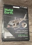 New Metal Earth UH-1 Huey Helicopter Color 3D Laser Cut Model. Price: $14.00.