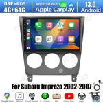 Stereo Radio Carplay Android 13 4+64GB Subaru Forester Impreza 2002-2007 New. Price: $135.88.