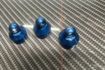 Used Team Associated RC10 B2 B3 Shock Cap Blue Aluminum Anodized #6439 Lot Of. Price: $30.00.