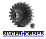 Traxxas 6494R Gear, 20-T Pinion Machined Hardened Steel 1.0 Pitch 5MM Xrt TRA1 New. Price: $12.48.