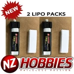 Nzhobbies 1S 3.7V 180MAH 45C Lipo Battery (2) : Blade Nano X Cps #NZ0126 New. Price: $5.95.