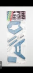 Team Associated RC10T Blue Carbon Fiber Kit Shock Towers And Trans Brace 5PC New. Price: $51.99.