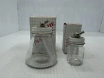 1/2OZ & 3OZ Glass Bottle Assembly Paasche Airbrush Co. Set Of Used. Price: $16.99.