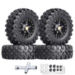 Hobbypark Brass 1.0 Beadlock Wheels And Tires For Traxxas TRX4M Medium New. Price: $43.13.