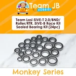 Team Losi 5IVE-T 2.0/BND/ROLLER/RTR, 5IVE-B Race Kit- 24 Pcs Sealed Bearings New. Price: $23.99.