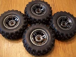 Fit Traxxas 1/10 Maxx Ultimate Sledgehammer Tires & Black Chrome 2.8 Wheels 17MM New. Price: $65.99.