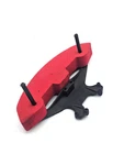 Losi Xxx-s Front Bumper Mount, Red Foam And Purple Hardware W/ Body Posts Used. Price: $36.00.