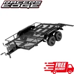 Racers Edge Rc Car Trailer Full Metal 1/10 Led Lights Truck Crawler Hauler Rig New. Price: $159.99.