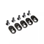 Losi 252107 5IVE-T 2.0 22T Engine Mounts Inserts (black) (5) New. Price: $25.24.