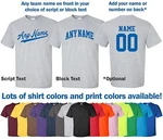 "sports League" T-shirt S-4XL Any Recreational Team Custom Jersey Your Name New. Price: $15.00.
