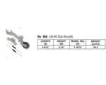 Dubro Semi-scale Tailwheel System: 40-90 DUB956 New. Price: $21.60.