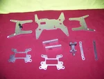 Losi Lst 2 Sport Aluminum Motor Mounts Braces Skid Rc Monster Truck Parts Used. Price: $45.00.