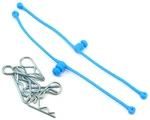 Dubro Klip Retainers W/body Clips (blue) DUB2249 New. Price: $6.70.
