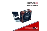 Rocket Aluminum Cooling Fan 30X30X10MM (orange & Black) Surpass Hobby New. Price: $14.99.