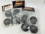 Set- Hobbypark Brass 1.0 Beadlock Wheels And Tires For Traxxas TRX4M Medium New. Price: $19.95.
