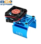 Hot Racing Clip-on Motor Heat Sink W/ Fan And Adj. Mount (tamiya Blue) MH550T16 New. Price: $15.13.