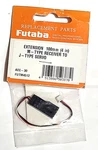 Futaba Extension 100MM 4" M-type Receiver To J-type Servo FUTM4512 Nos New. Price: $11.95.