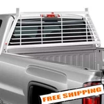 Rki WG11 White Steel Series Louvered Window Grille Cab Rack New. Price: $611.06.