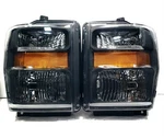 Black Housing Headlight Amber Reflector Fits 08-10 Ford F150/250/350 Super Duty New. Price: $65.00.